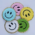 beach embroidery face towel